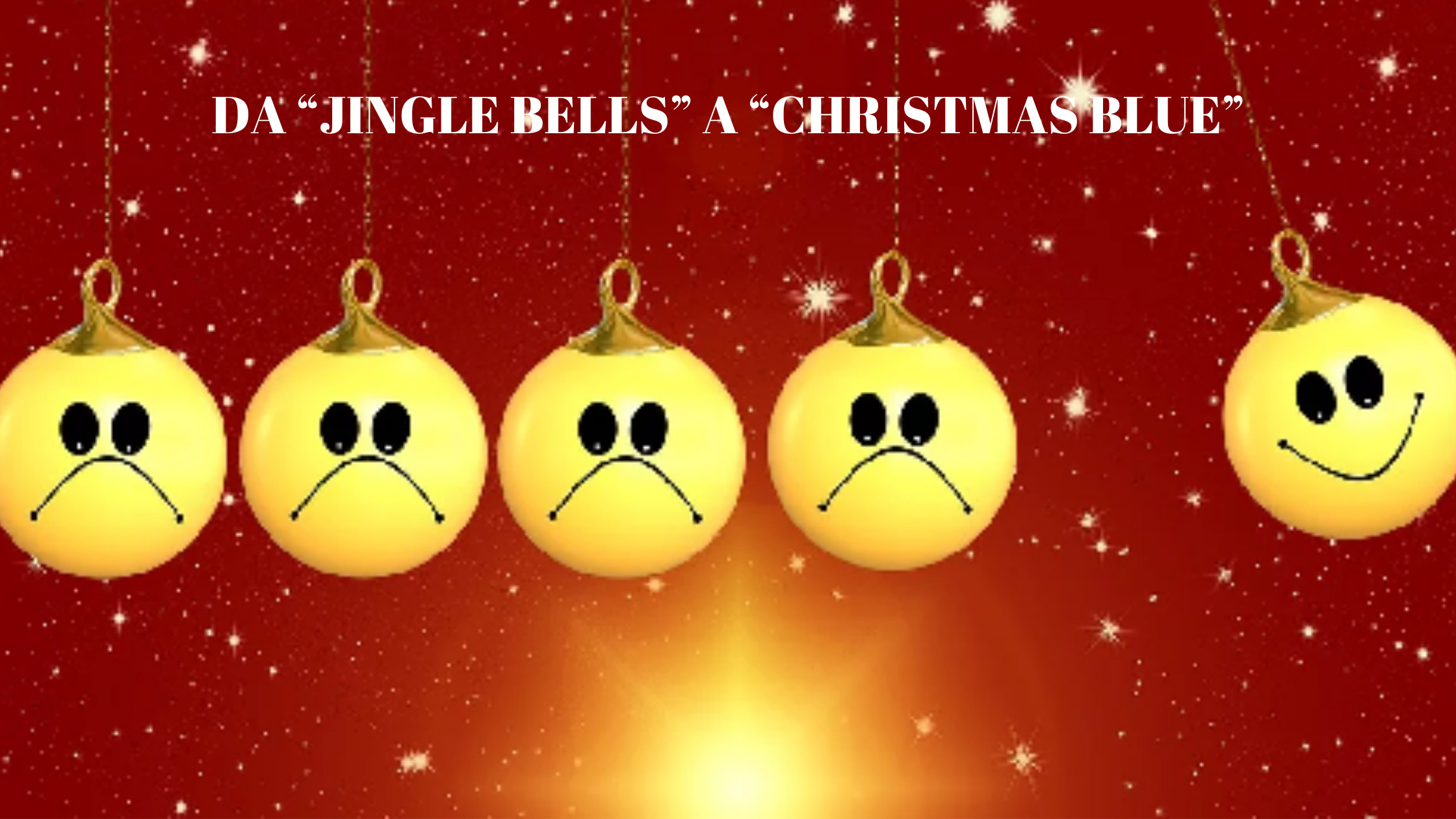 DA “JINGLE BELLS” A “CHRISTMAS BLUE”